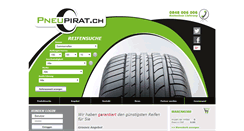 Desktop Screenshot of pneupirat.ch